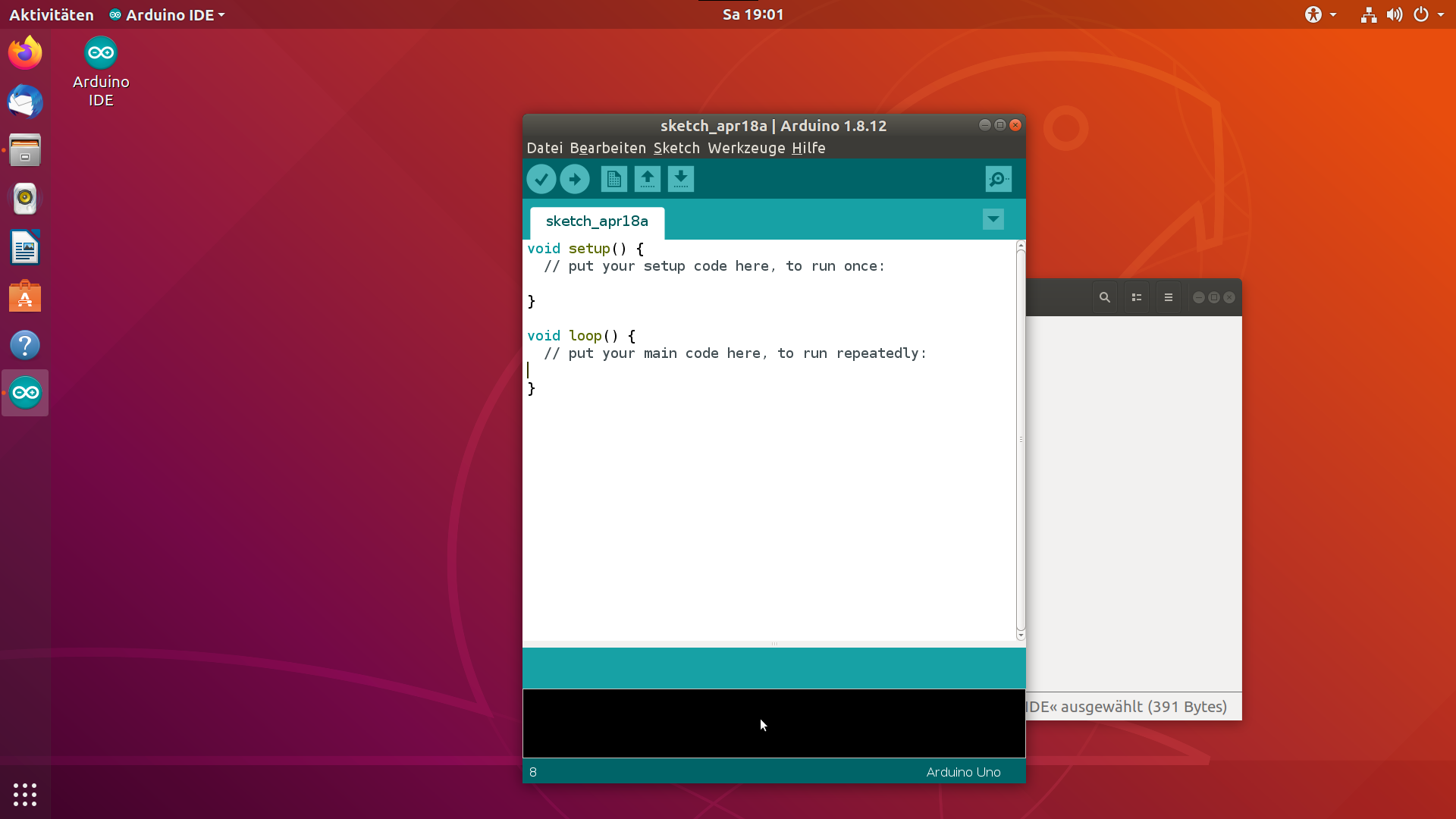Start der Arduino IDE