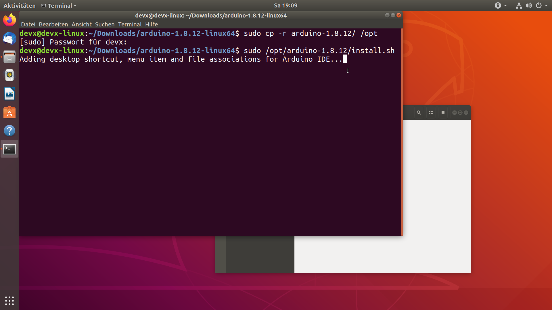 Installation der Arduino IDE